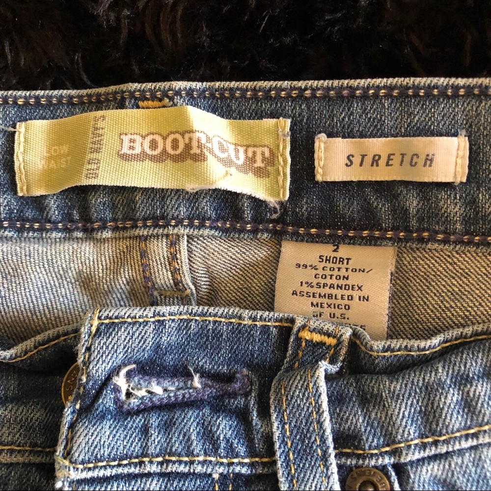 Old navy boot cut stretch jeans size 2 short - Picture 4 of 4